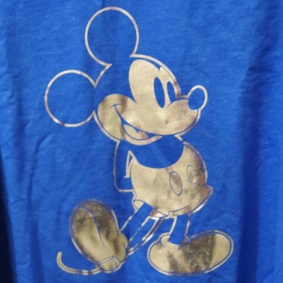 New Disney Mickey Mouse silver foil sweatshirt men - Picture 5 of 6